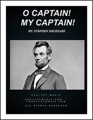 O Captain! My Captain! TTB choral sheet music cover Thumbnail